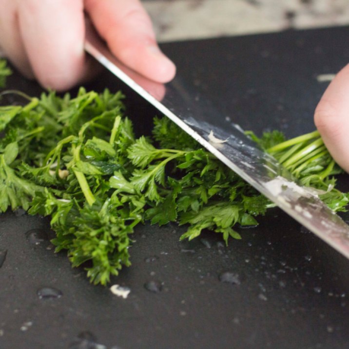 stemming parsley
