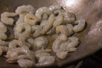 raw shrimp